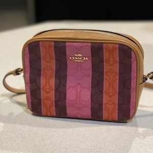 Coach Mini Camera Bag in Signature Canvas